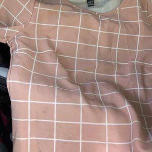 Beautiful pink and white dress